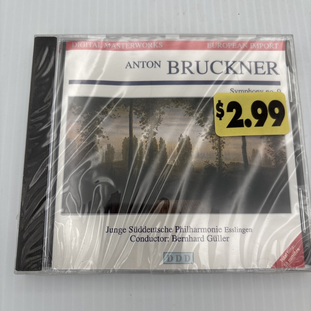 Anton Bruckner Symphony No 9 CD Junge Suddeutsche Philharmonie Bernhard Guller